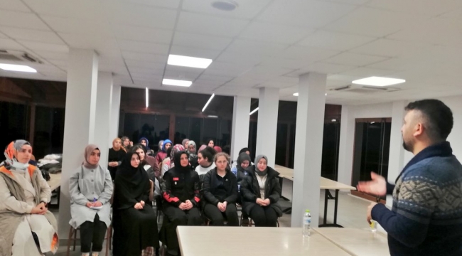 Öğrenciler değerler eğitimi kampında