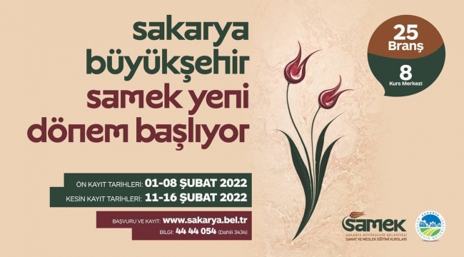 SAMEK’ler için son kayıt günü 8 Şubat Salı