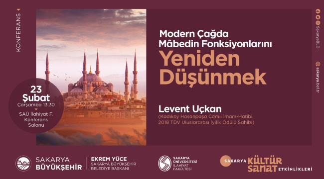 ‘Yeniden Düşünmek’ isimli konferans SAÜ’de