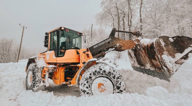 “40 mahalle yolu ulaşıma açıldı”