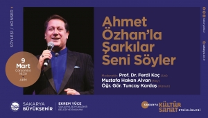 Ahmet Özhan konseri 9 Mart’ta AKM’de