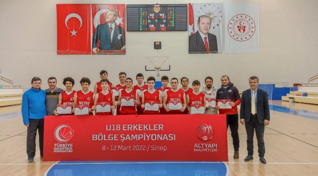 Basketbolda KDZ Ereğli Belediyespor U18 yarı finallerde