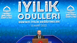 Cumhurbaşkanı Erdoğan, “Uluslararası İyilik Ödülleri” programına katıldı