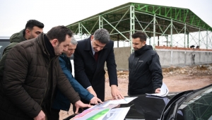 KOCAMAN YENİ BİNADA İNCELEMELERDE BULUNDU