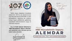 ‘MİLLİ MÜCADELENİN VAPURU ALEMDAR’ SÖYLEŞİSİNE DAVETLİSİNİZ