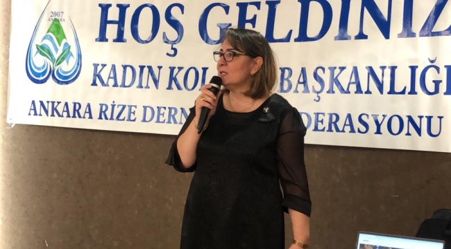 Rizeli Kadınlar 8 Martı Başkentte Kutladı