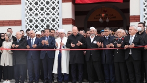 Bakan Soylu Karabük'te Cami Açılışına Katıldı
