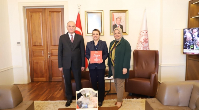 BAŞKAN ÖZLÜ ANKARA’DA TEMASLARDA BULUNDU