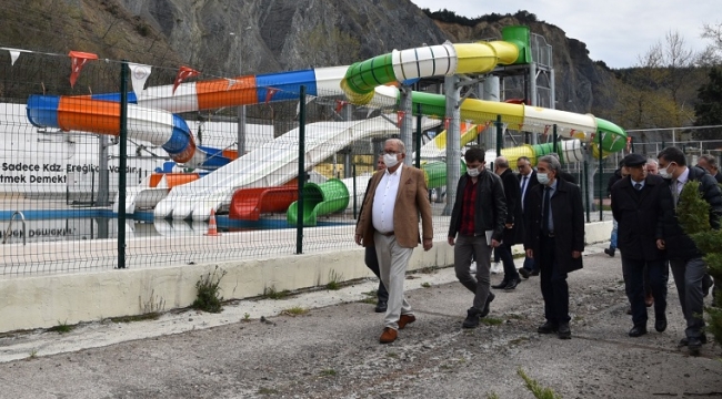Belediye Plajı, Sezona Hazırlanıyor