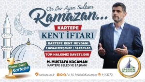 KARTEPE’NİN GELENEKSEL KENT İFTARI 7 NİSAN’DA