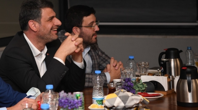KARTEPELİ MUHTARLARLA HEM İFTAR HEM İSTİŞARE
