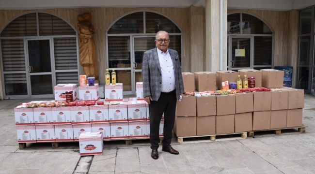 KDZ. EREĞLİ BELEDİYESİ, GIDA YARDIMINDA BULUNUYOR..