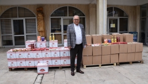 KDZ. EREĞLİ BELEDİYESİ, GIDA YARDIMINDA BULUNUYOR..