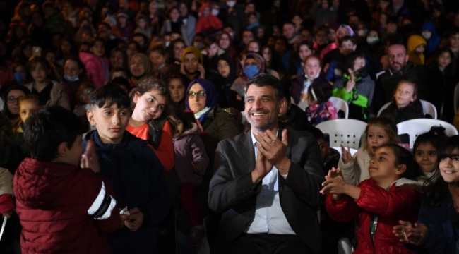 KOCAMAN, ÇOCUKLARIN GÖNLÜNE TAHT KURDU