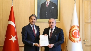 MÜSİLAJ SORUNUNU ARAŞTIRMA KOMİSYONU RAPORU, TBMM BAŞKANI ŞENTOP'A SUNULDU