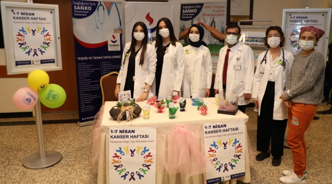 SANKO ÜNİVERSİTESİ HASTANESİ'NDE ONKOLOJİ HASTALARINA MORAL