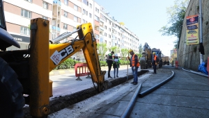 ALTYAPI HAMLESİ TAM GAZ SÜRÜYOR 
