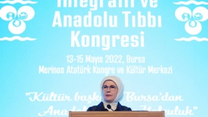 Emine Erdoğan, “İntegratif ve Anadolu Tıbbı Kongresi”ne katıldı