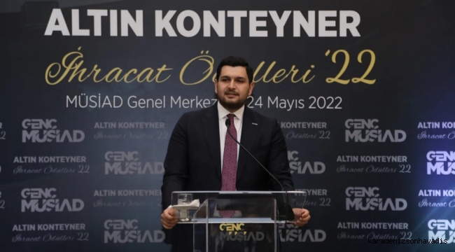 Genç MÜSİAD'dan genç ihracatçılara anlamlı ödül