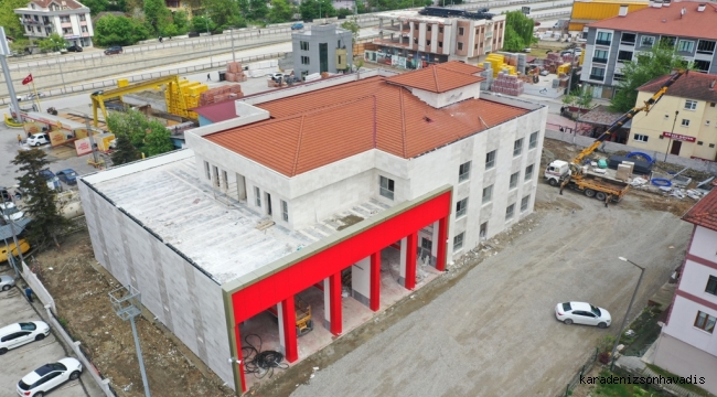 YENİ İTFAİYE BİNASI GÜN SAYIYOR