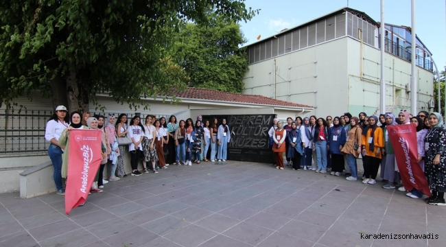 ANADOLUYUZ BİZ GENÇLERİ SAKARYA’YI GEZDİLER