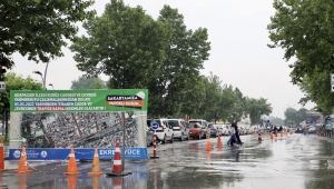 Kudüs Caddesi’nde çalışmalar haftasonu da devam ediyor