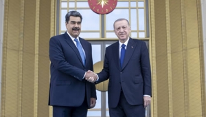 Venezuela Cumhurbaşkanı Maduro Cumhurbaşkanlığı Külliyesinde