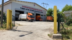 BİN 100 TON TIBBİ ATIK İMHA EDİLDİ