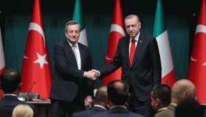 Cumhurbaşkanı Erdoğan, İtalya Başbakanı Draghi ile ortak basın toplantısında konuştu
