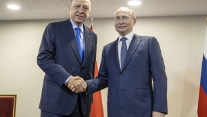 Cumhurbaşkanı Erdoğan, Rusya Devlet Başkanı Putin ile bir araya geldi