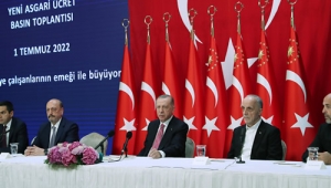 Cumhurbaşkanı Erdoğan, yeni asgari ücreti 5 bin 500 TL olarak açıkladı