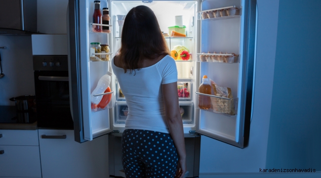 Geceyi buzdolabının önünde mi geçiriyorsunuz?
