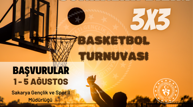 Sokaklar Bizim 3x3 Basketbol Turnuvası başvuruları başladı