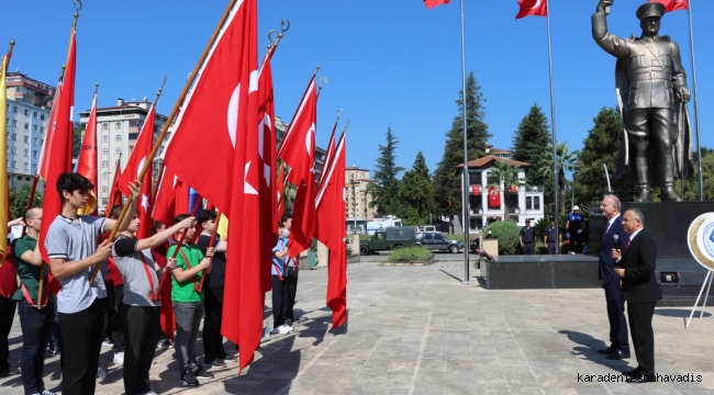 30 Ağustos Zafer Bayramı’nın 100. Yıl Dönümü Rize’de Coşkuyla Kutlandı