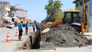 Arifiye Atatürk Caddesi’nin içmesuyu hattı Büyükşehir ile yenileniyor