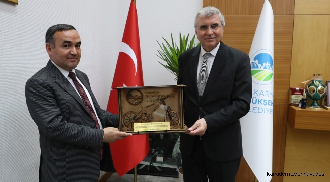 Başkan Yüce Afganistan İstanbul Başkonsolosu Numani’yi ağırladı