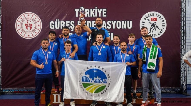 Büyükşehir güreş takımı Türkiye 1. Ligi’ne yükseldi