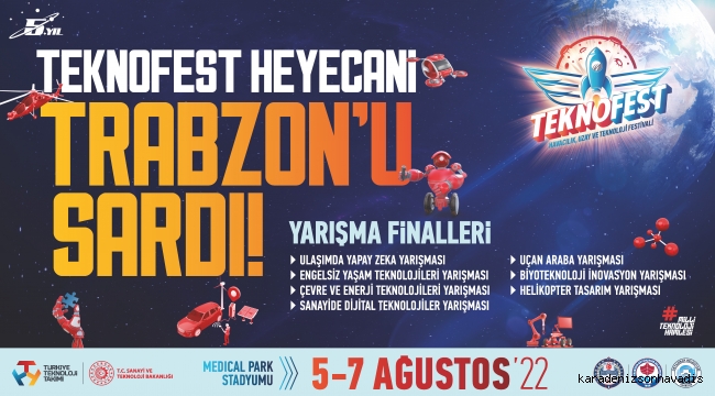 HEY GİDİ KARADENİZ! TEKNOFEST’İN ŞİMDİKİ DURAĞI TRABZON