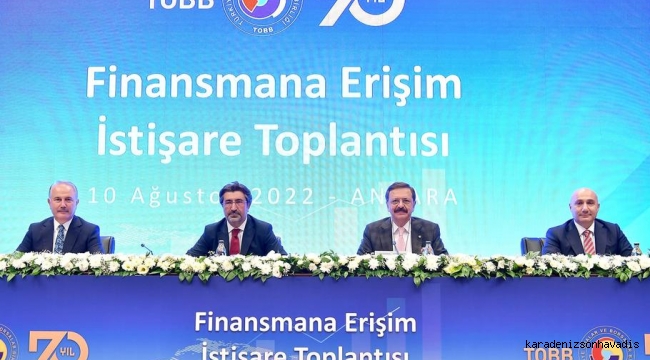 Kamu bankaları ile reel sektör ‘finansa erişim’ için TOBB’da bir araya geldi