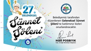 Kdz. Ereğli Belediyesi’nden 27. Sünnet Şöleni