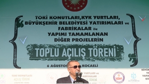 Milletimizle yoldaş olduğumuz için hak yolundan, hizmet yolundan asla şaşmadık