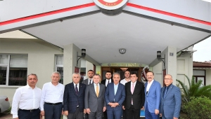 RİZE TİCARET VE SANAYi ODASI, TOBB BAŞKANI HİSARCIKLIOĞLU’NU AĞIRLADI