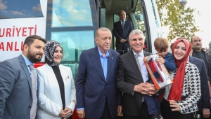 725 milyon TL'lik 58 yatırımını Cumhurbaşkanı Erdoğan açtı
