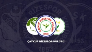 ÇAYKUR RİZESPOR'DAN BASIN AÇIKLAMASI