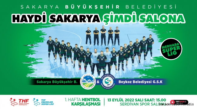Sakarya Büyükşehir Hentbol sahaya iniyor