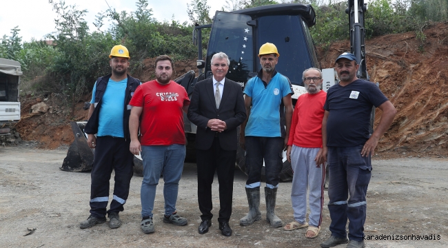 Sapanca Mahmudiye’de asfalt çalışmaları tamamlanıyor