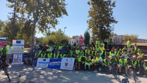 ‘Şeridi Paylaş, Güvenle Ulaş’ projesinde pedallar şehir merkezinde dönd