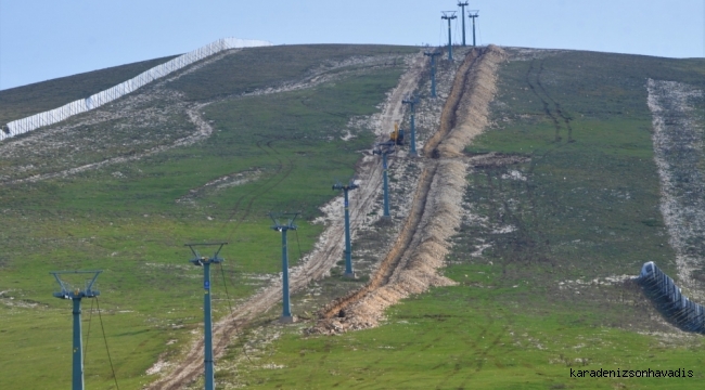 AKDAĞ KAYAK MERKEZİ SEZONA HAZIRLANIYOR