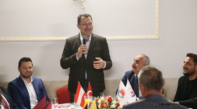 Ali İhsan Yavuz, Avusturya’da STK temsilcileriyle bir araya geldi