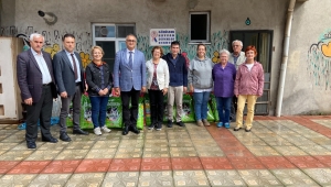 BELEDİYEDEN, GÖNÜLDEN HAYVANSEVENLER DERNEĞİ’NE ZİYARET